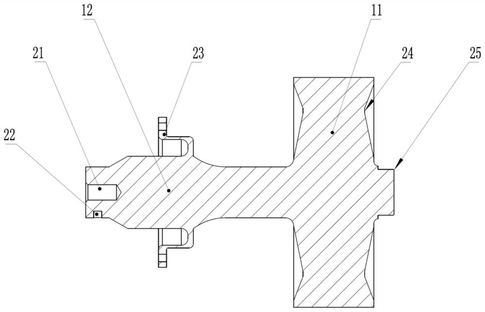 Longitudinal-radial coupled vibration integrated ultrasonic roll welding tool head