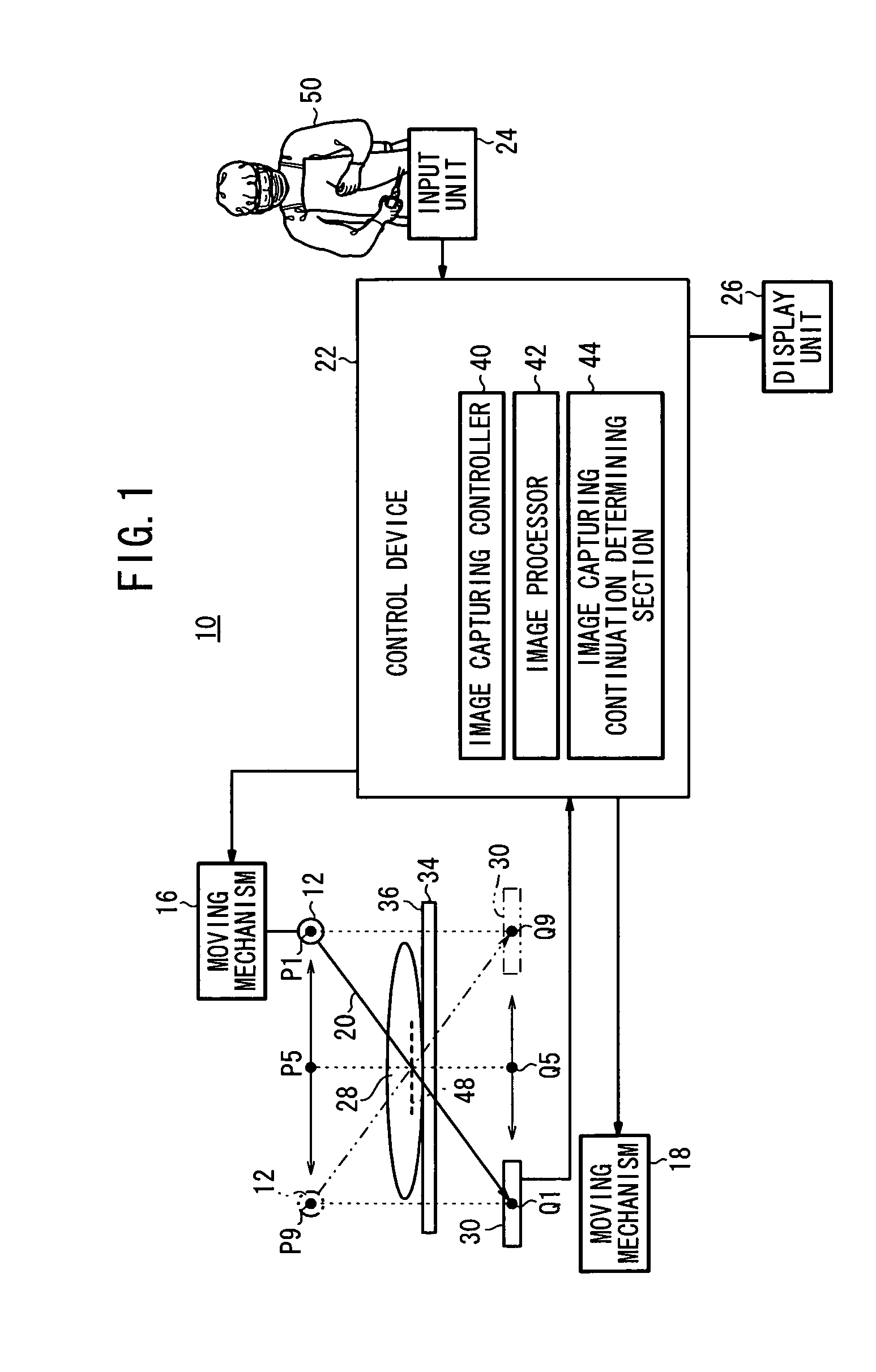 Tomographic image capturing apparatus and tomographic image capturing method