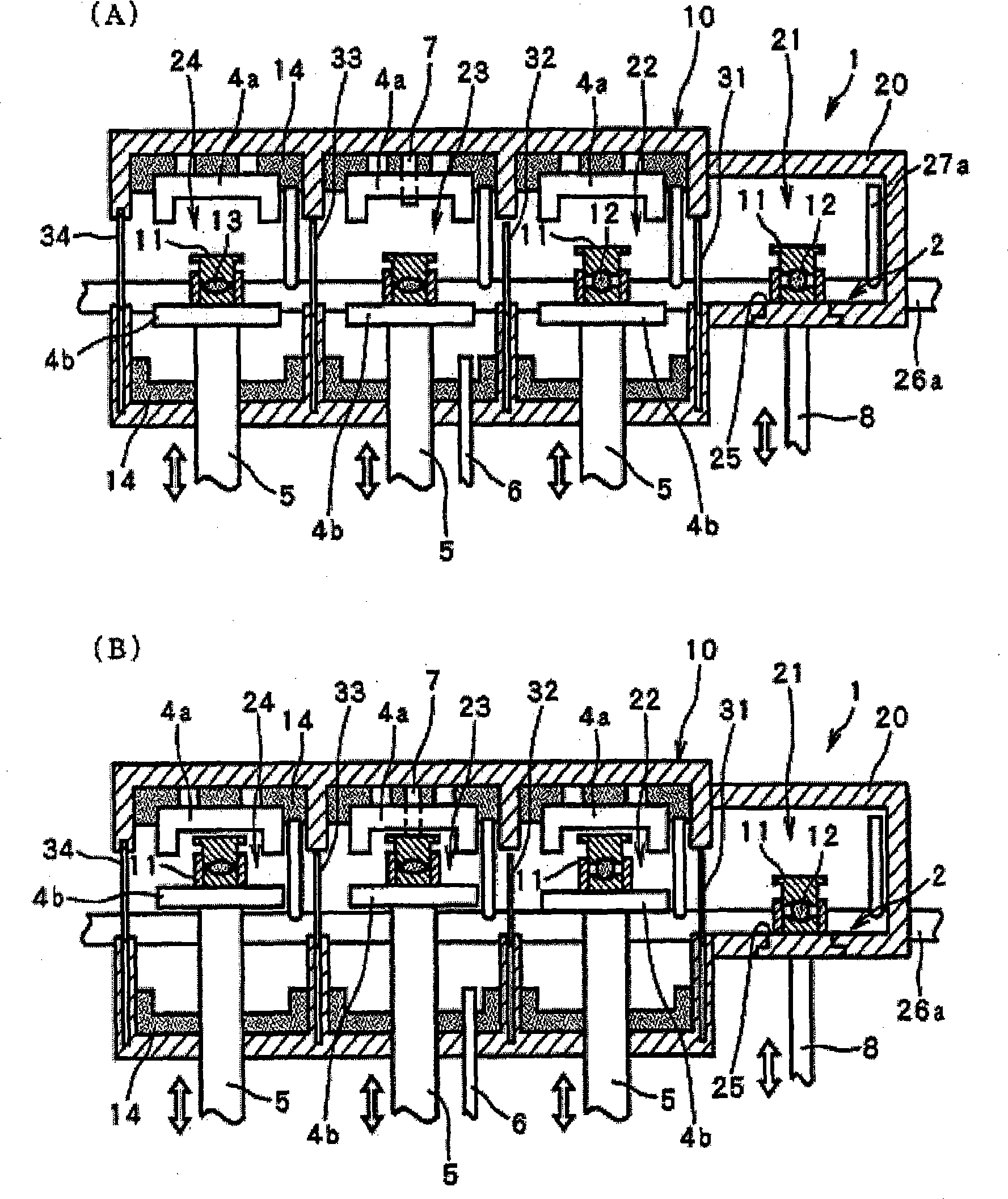 Press-molding apparatus