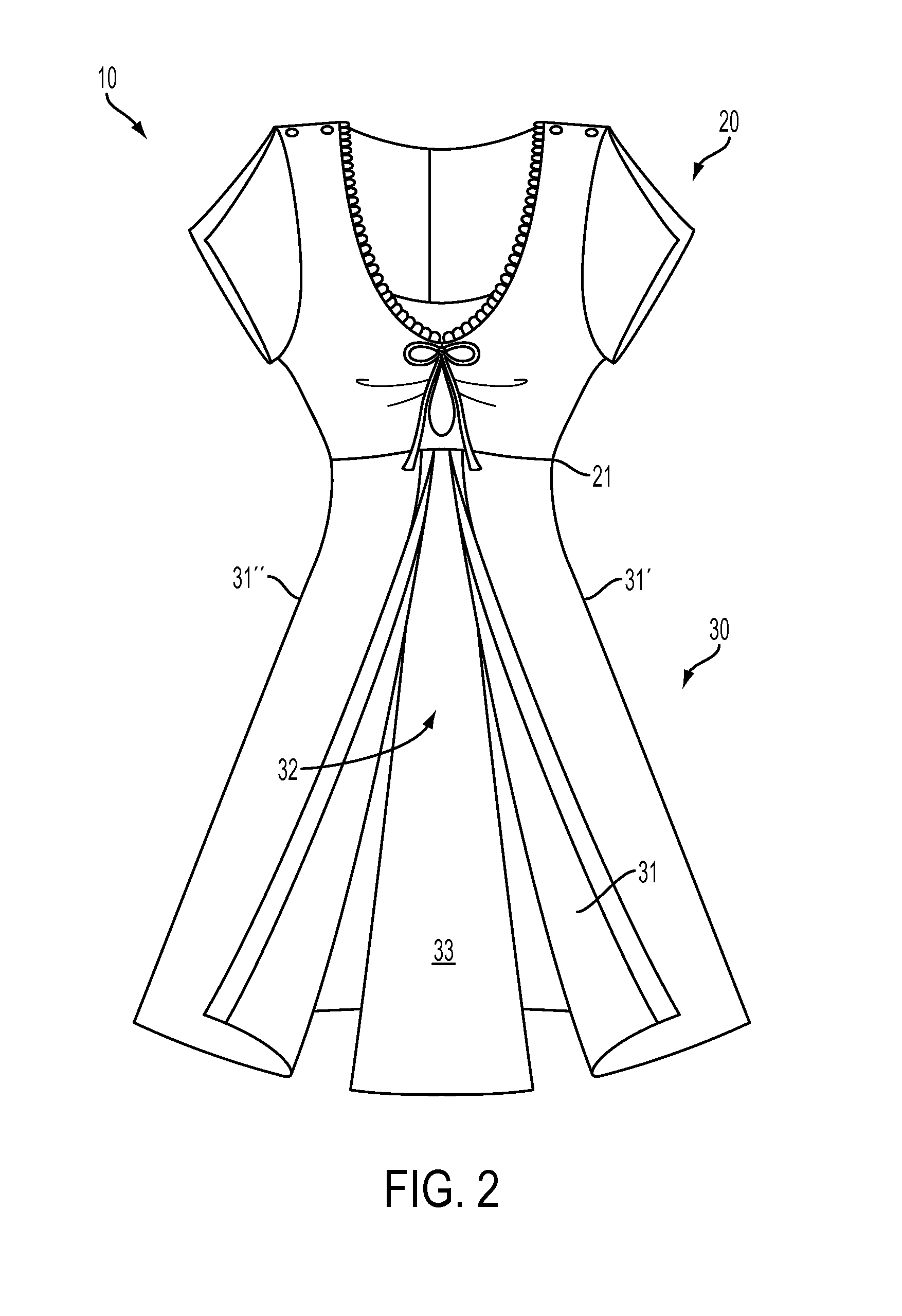 Maternity kit including delivery and hospital gown with magnetic fasteners