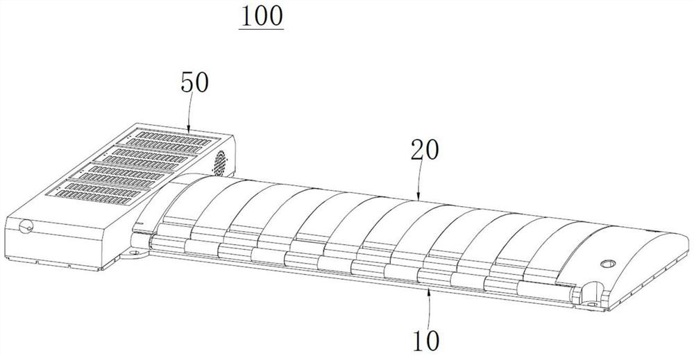 Parking space ground lock