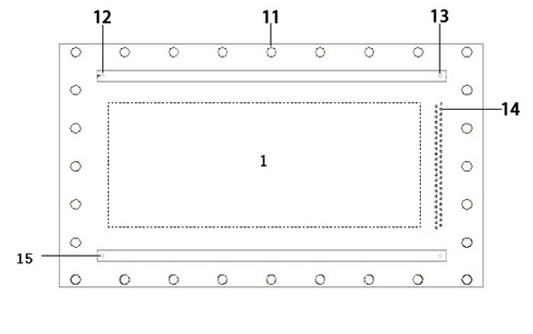 Separation chamber device used for preparative free-flow electrophoresis