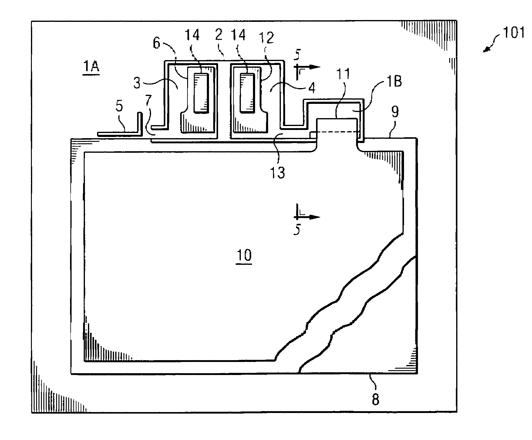 Electroluminescent (EL) lamp with current limiting fuse