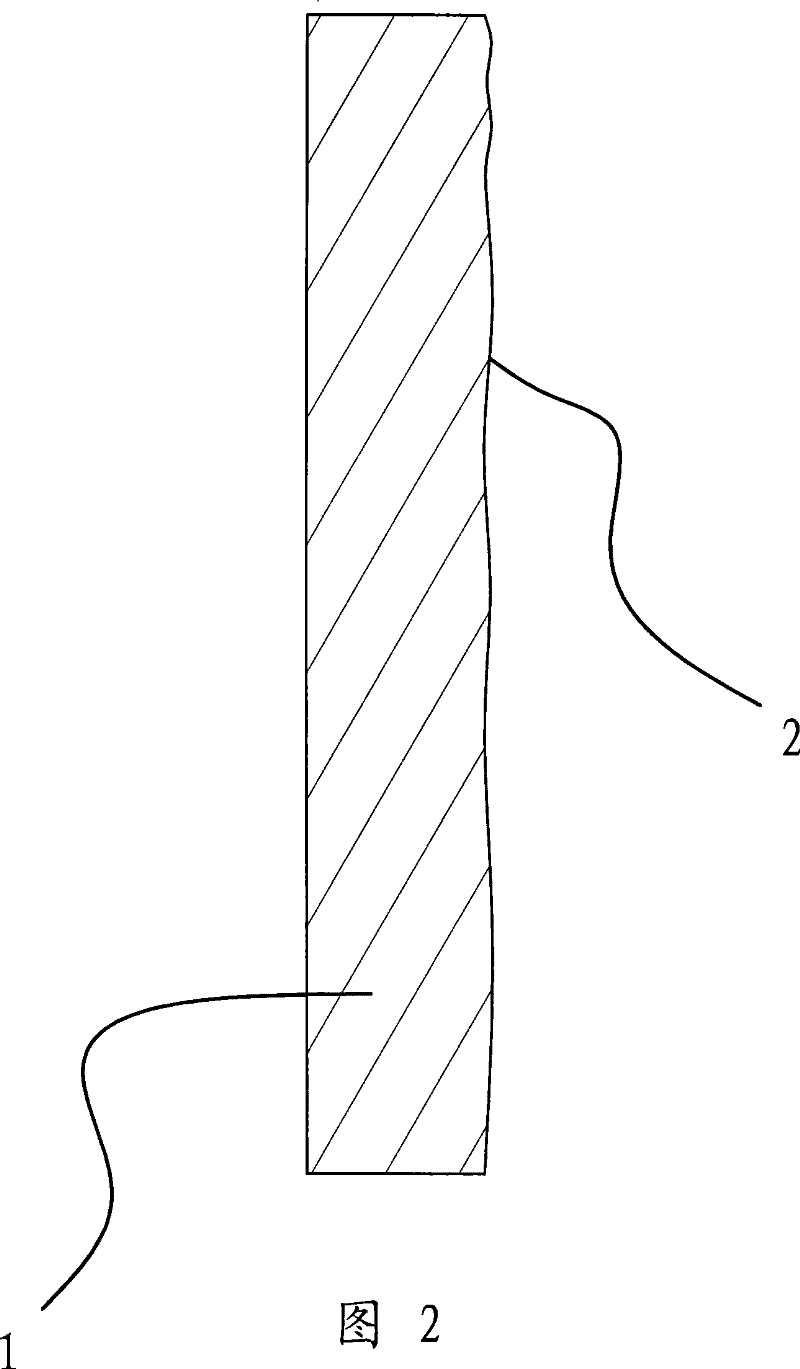 A manufacturing method of surface concave-convex type wood board