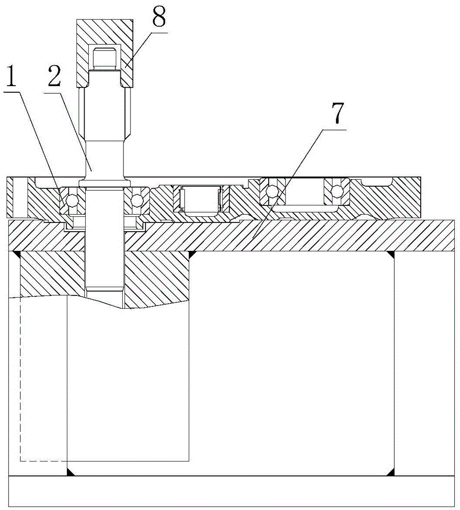 Transmission box cover installation method