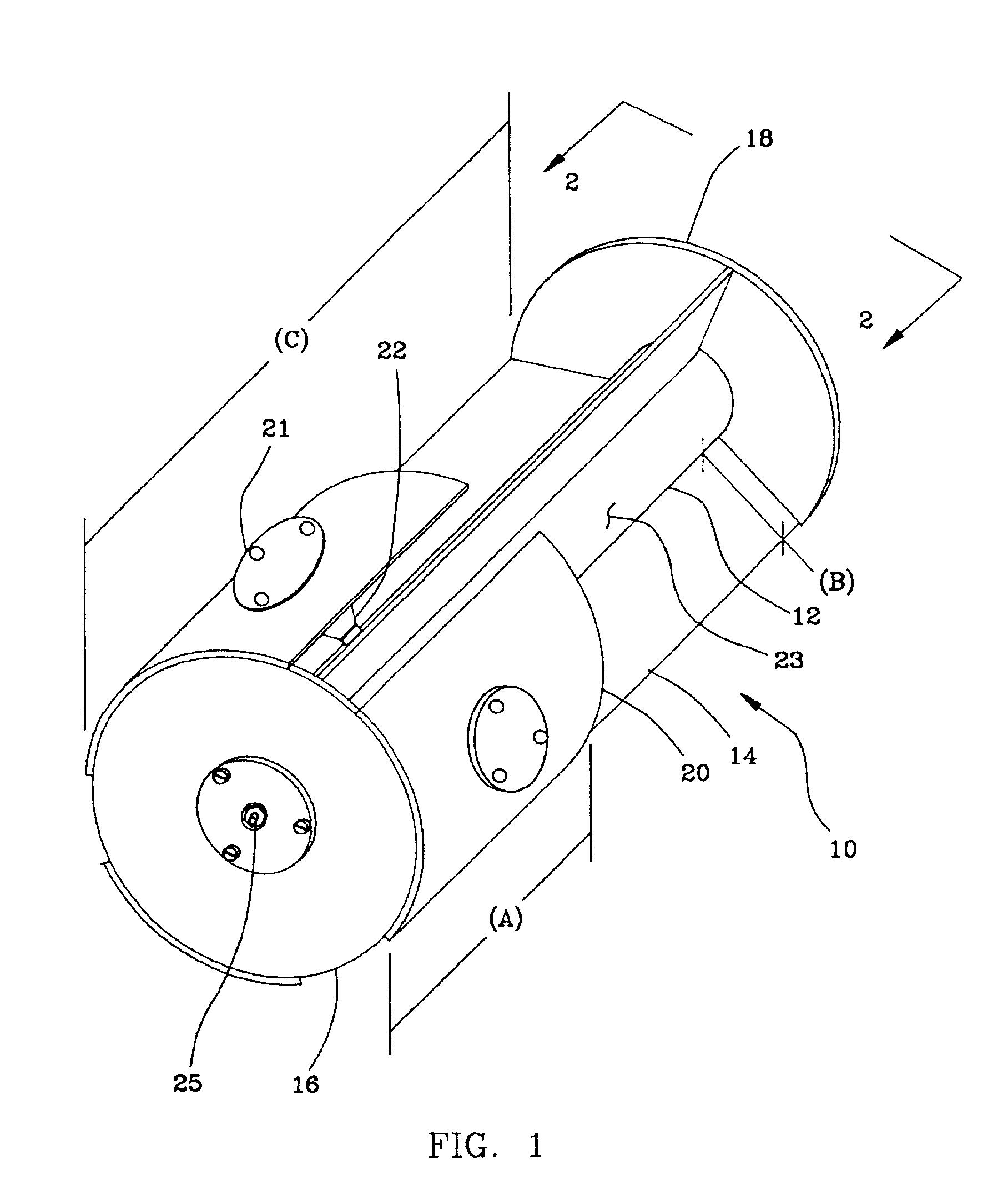 Gravity-actuated submarine antenna