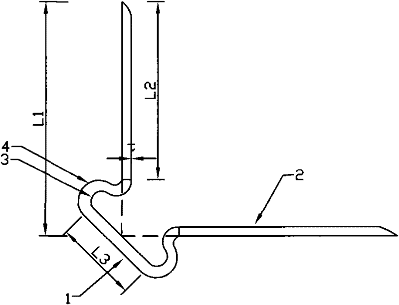 Dual-arc steel section structure design method