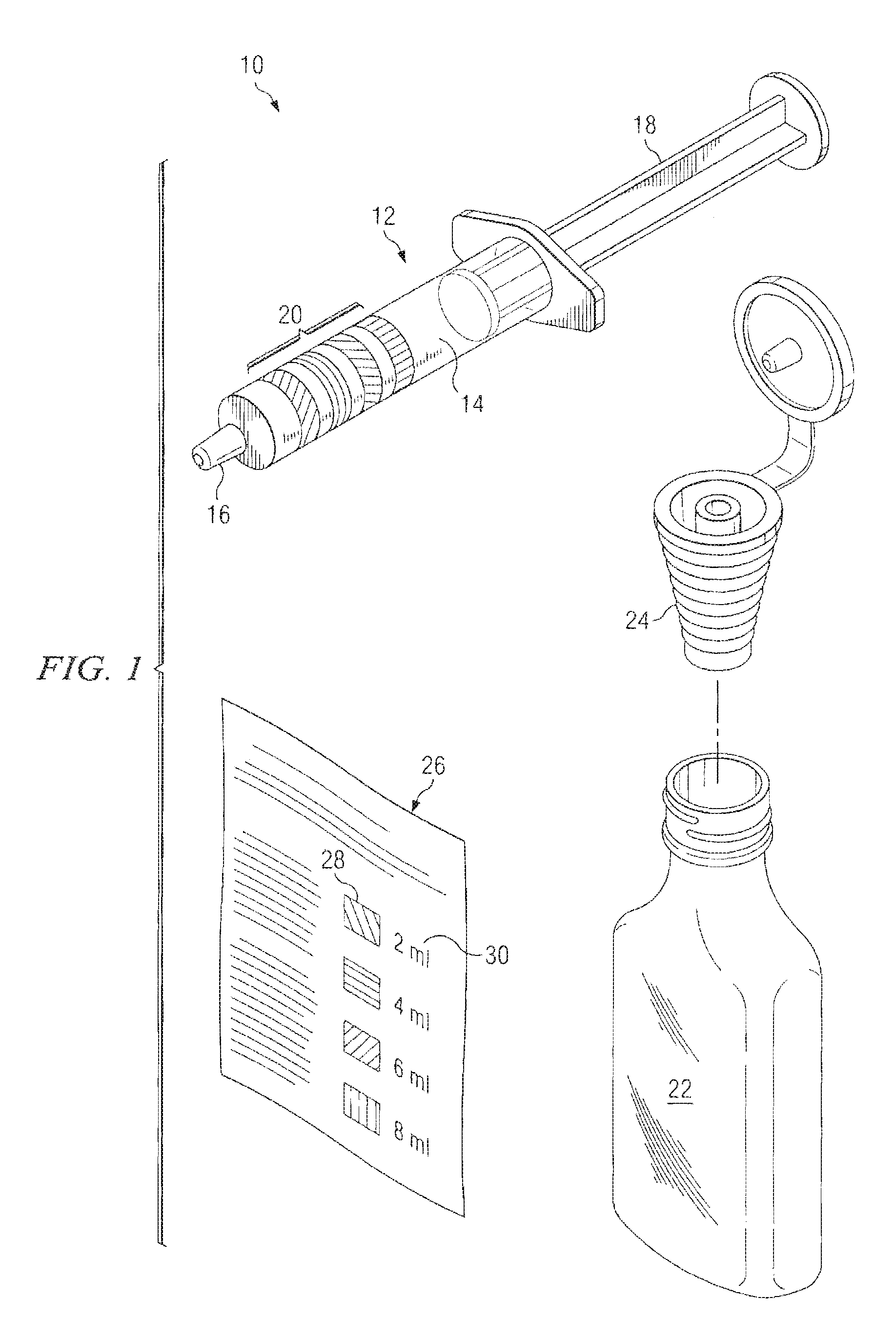 System for facilitating preparation of medication doses