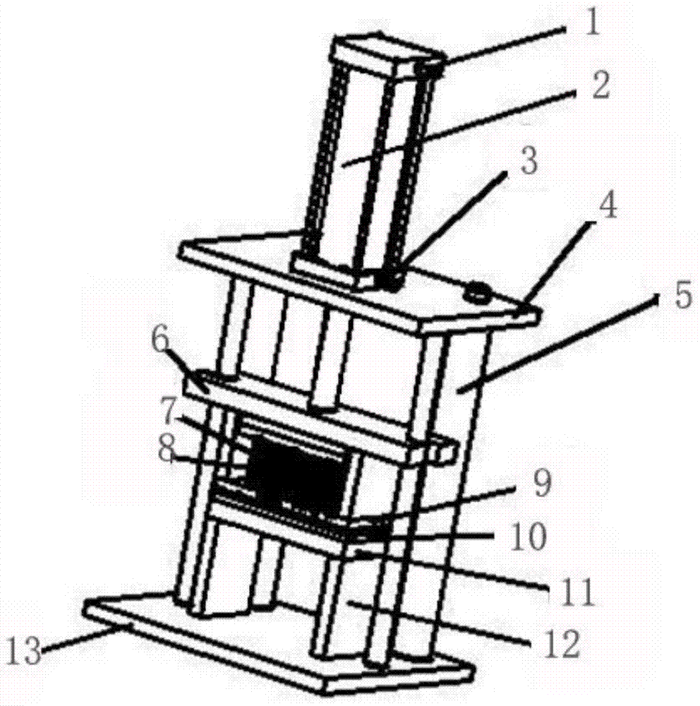 Automatic demolding machine of rubber seal piece