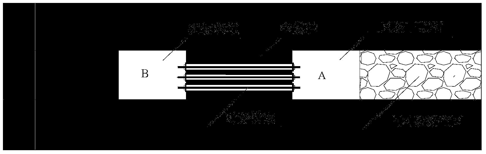 Gob-side entrydriving coal pillar anchor cable through reinforcing method