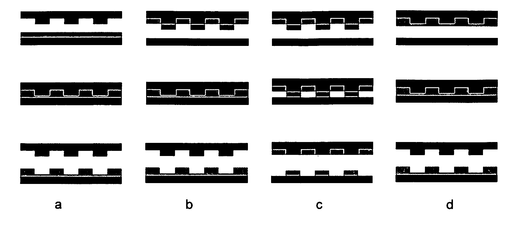 Reversal imprint technique