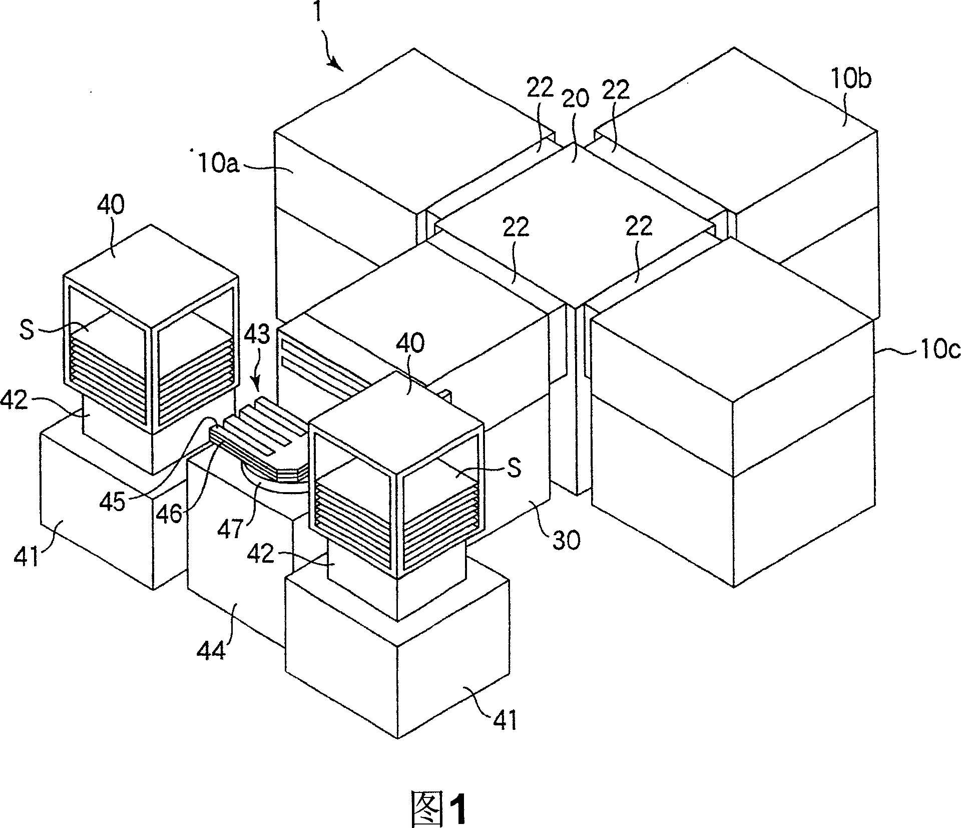 Conveying chamber, substrate processing device, and substrate disorder detection method