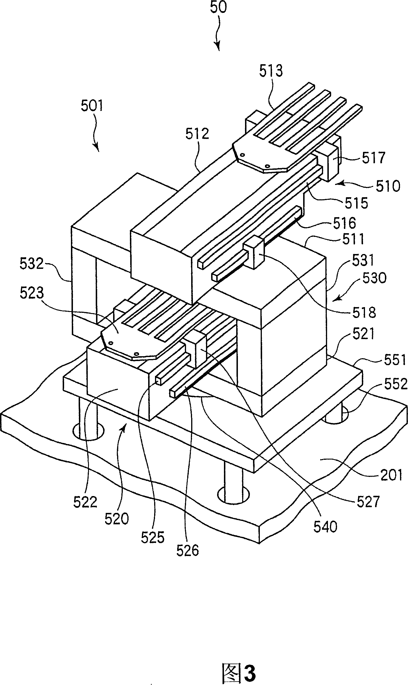 Conveying chamber, substrate processing device, and substrate disorder detection method