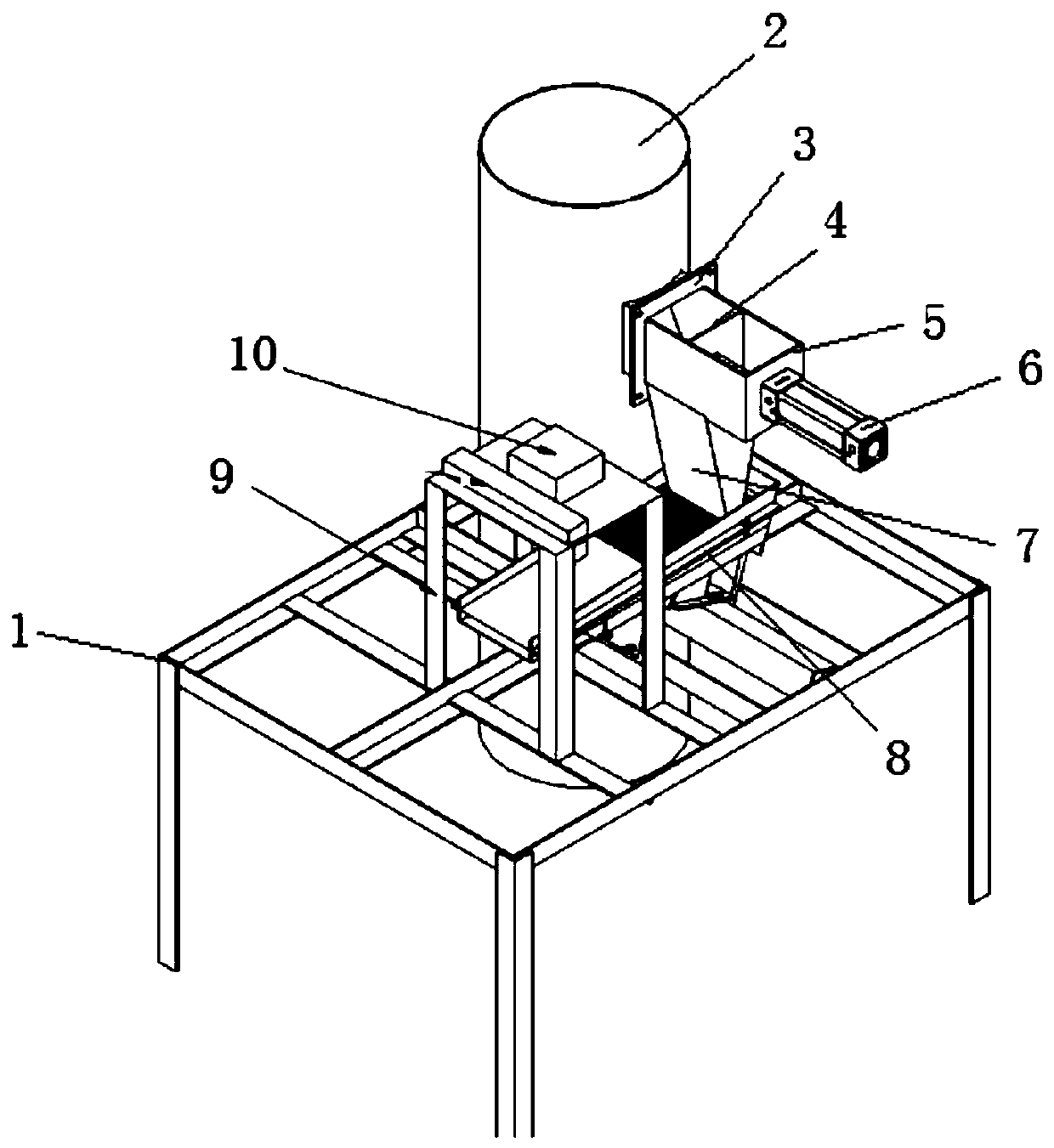 Crushing and identifying device for pulverizer screen