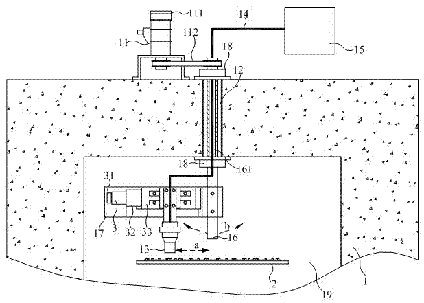 LED (Light Emitting Diode) performance test box, calibrating method and performance test method