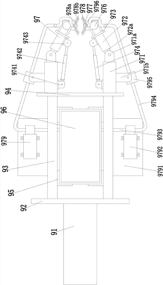 A building guardrail cleaning robot based on a six-degree-of-freedom parallel mechanism