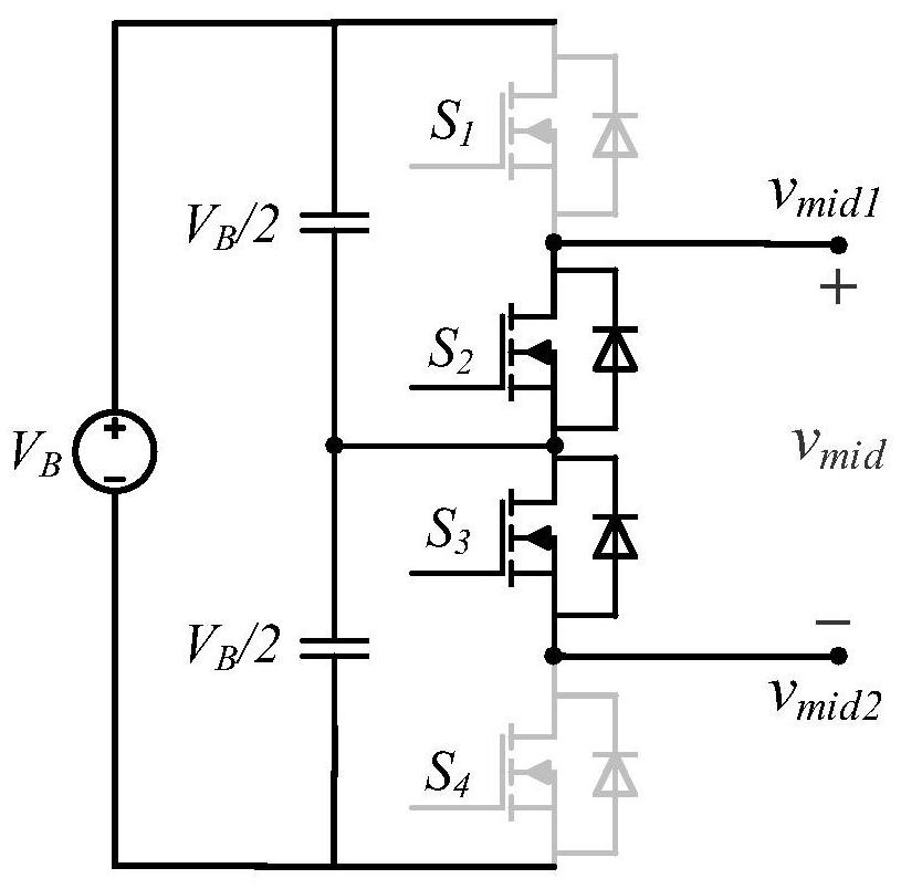 LCLCL high-order DC converter based on stacked bridges and control method