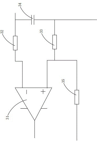 Electric quantity display circuit of electric vehicle