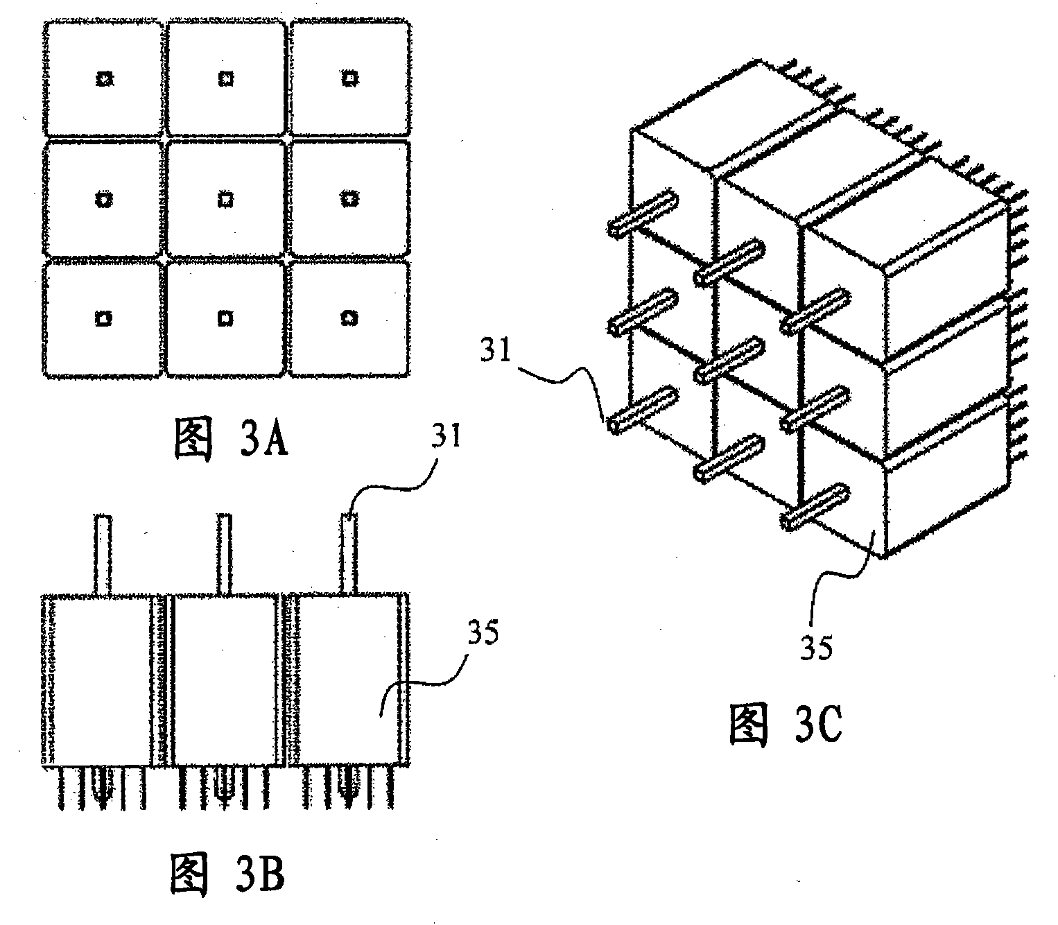 A novel scintillation detector array and associate signal processing method for gamma ray detection with encoding the energy, position, and time coordinates of the interaction