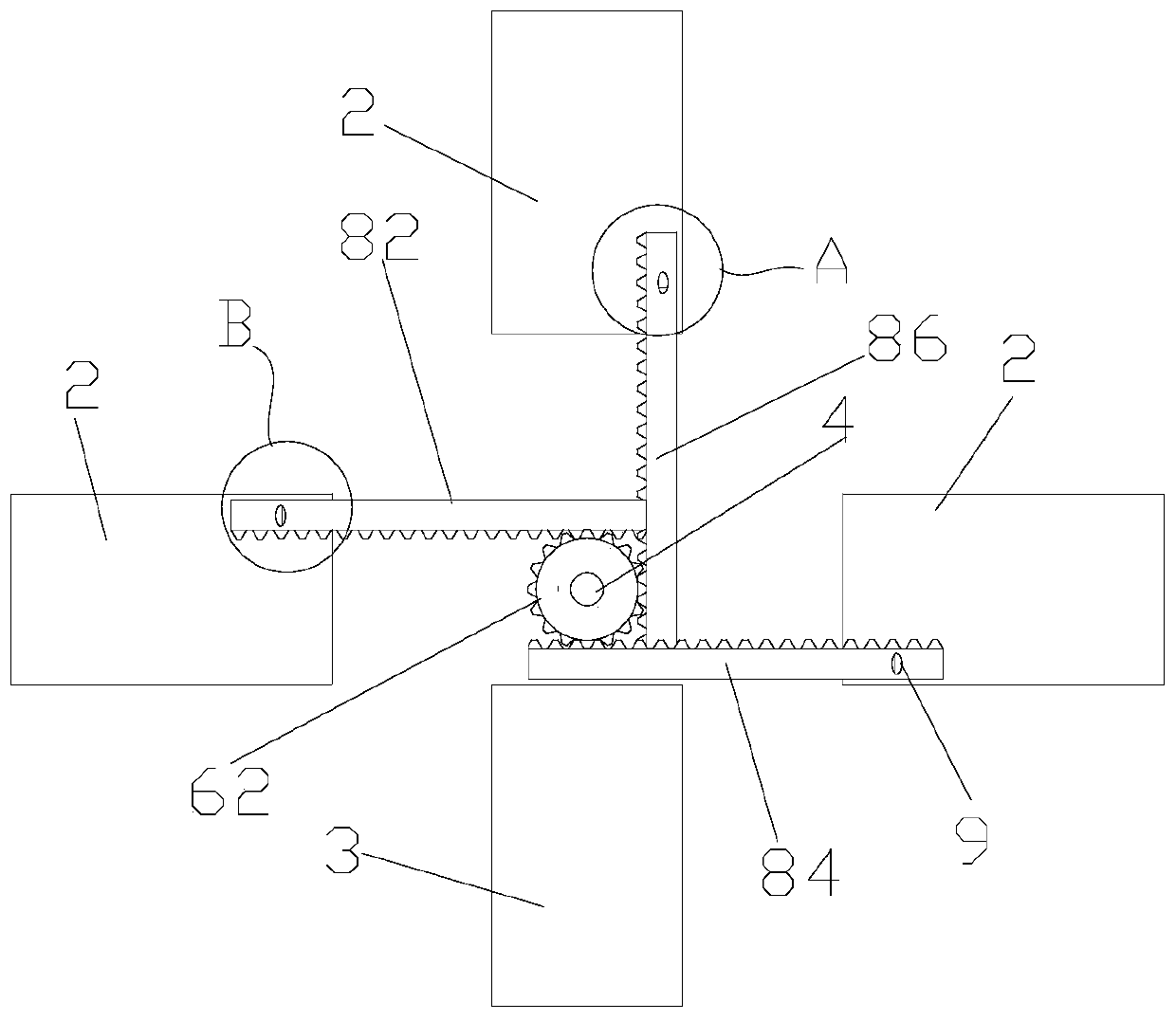 A kind of high synchronous forging equipment