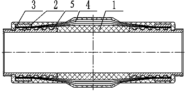 Expansion packer rubber barrel