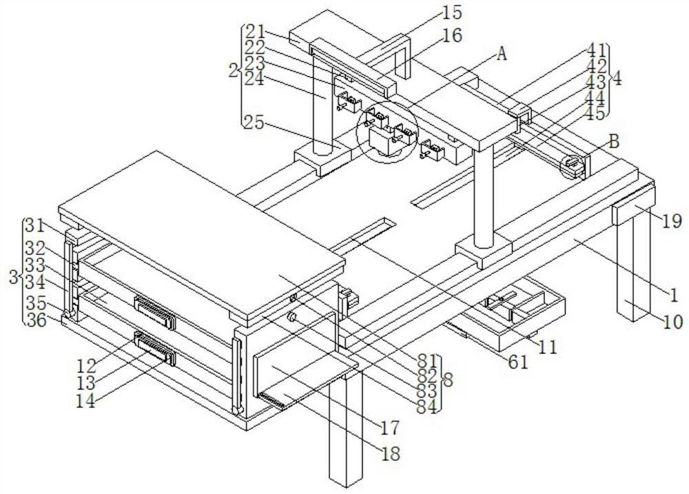 Inspection device for garment fabric production