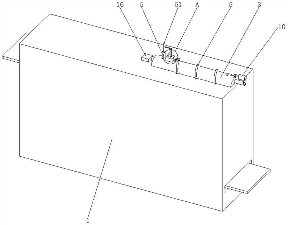 Printing and dyeing temperature adjusting device and method for dope-dyed copper ion fabric