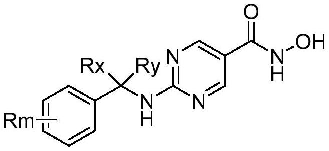 Histone deacetylase subtype inhibitor thioacetyl arylamine compound and application thereof