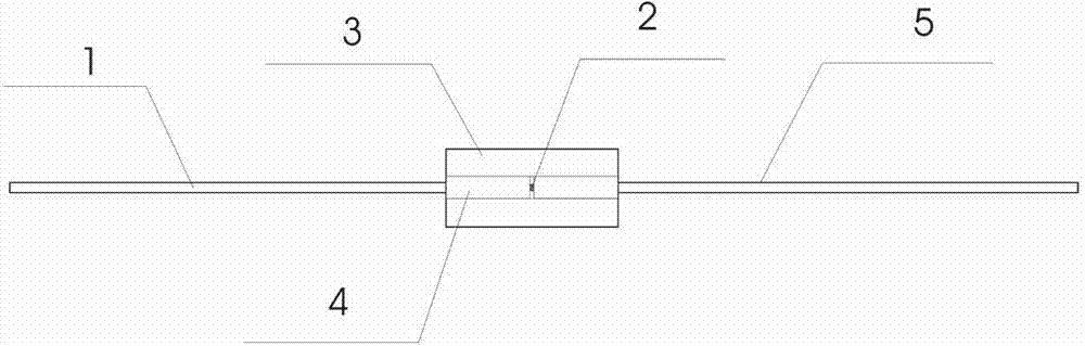 Device packaging structure and packaging method thereof