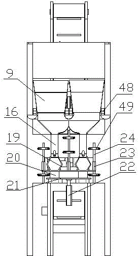 Full-automatic reel forming machine for hexagonal firecracker reels