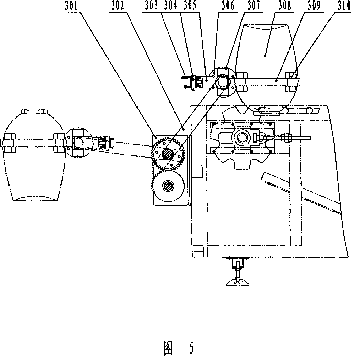 Wine crock cleaning and filling machine set