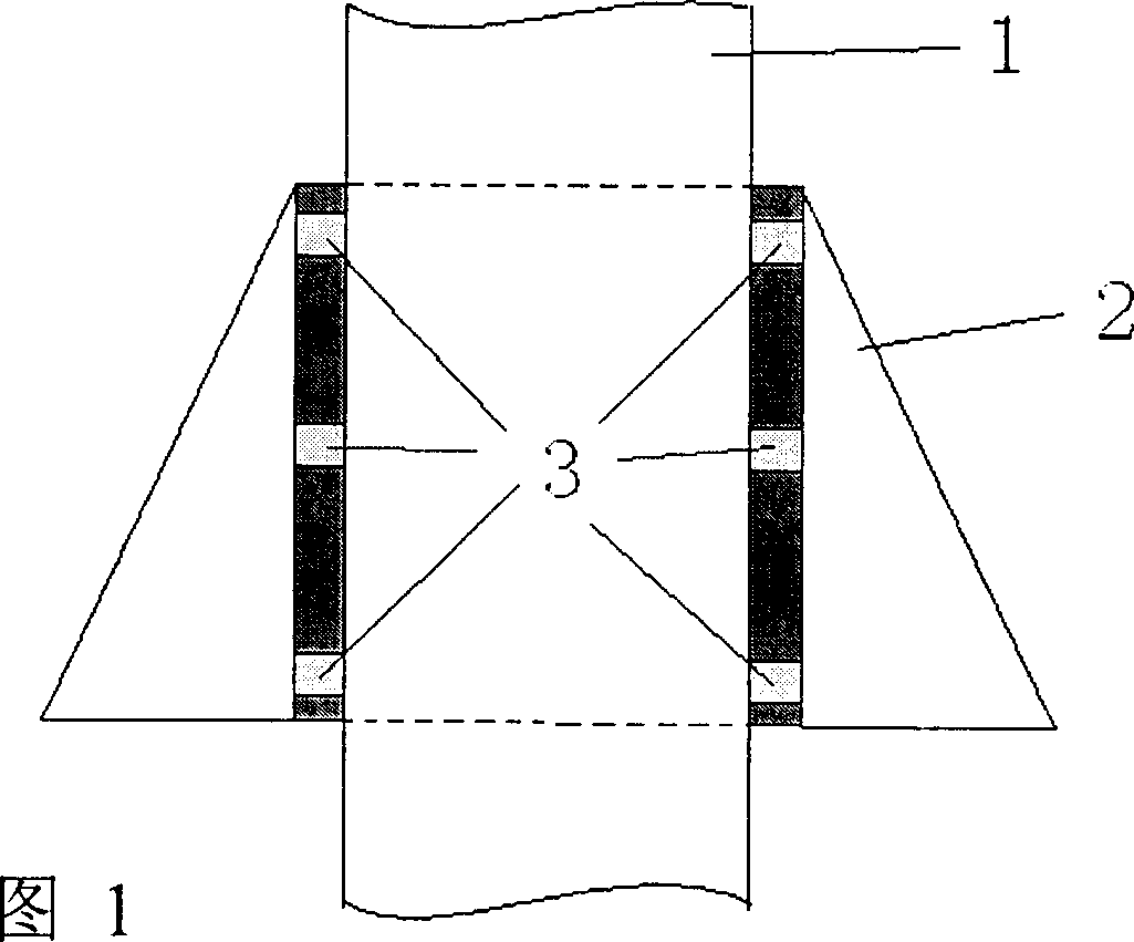 Method for resisting float ice vibration of above-water platform and equipment dedicated therefor