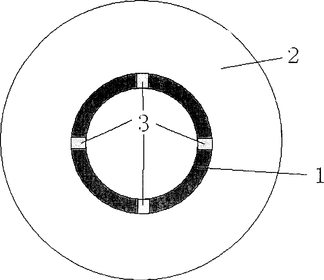 Method for resisting float ice vibration of above-water platform and equipment dedicated therefor