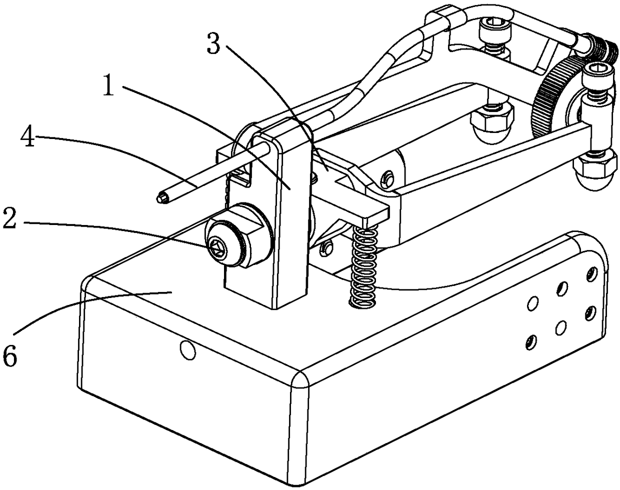 Auxiliary teaching equipment for foreign language shorthand training