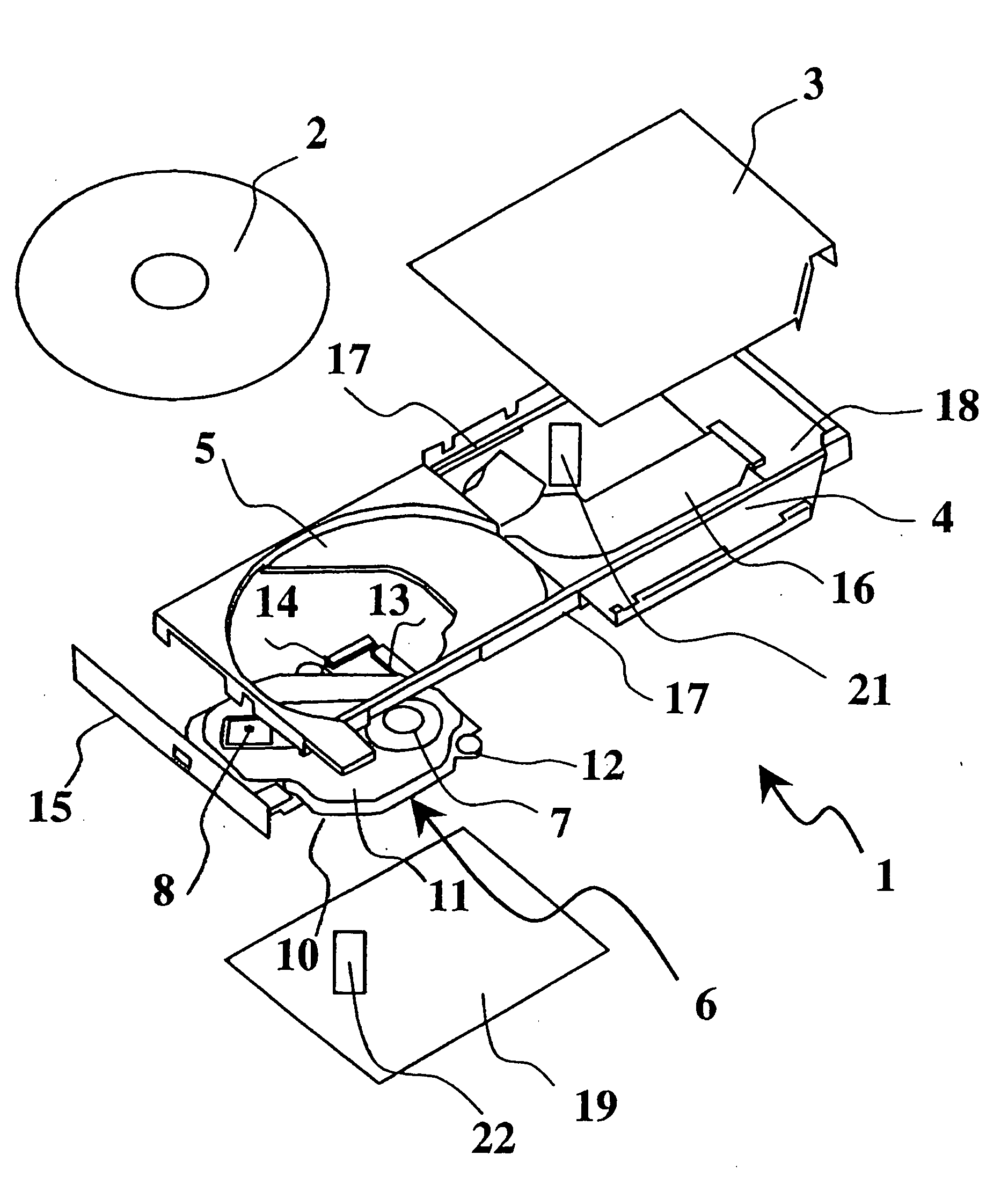 Optical disc drive