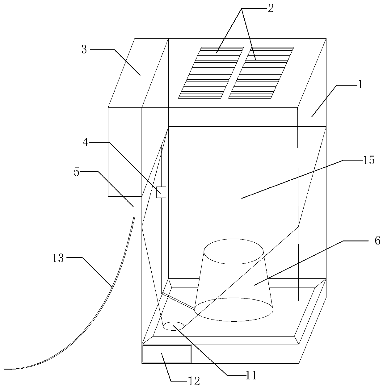 Electronic fly killing device