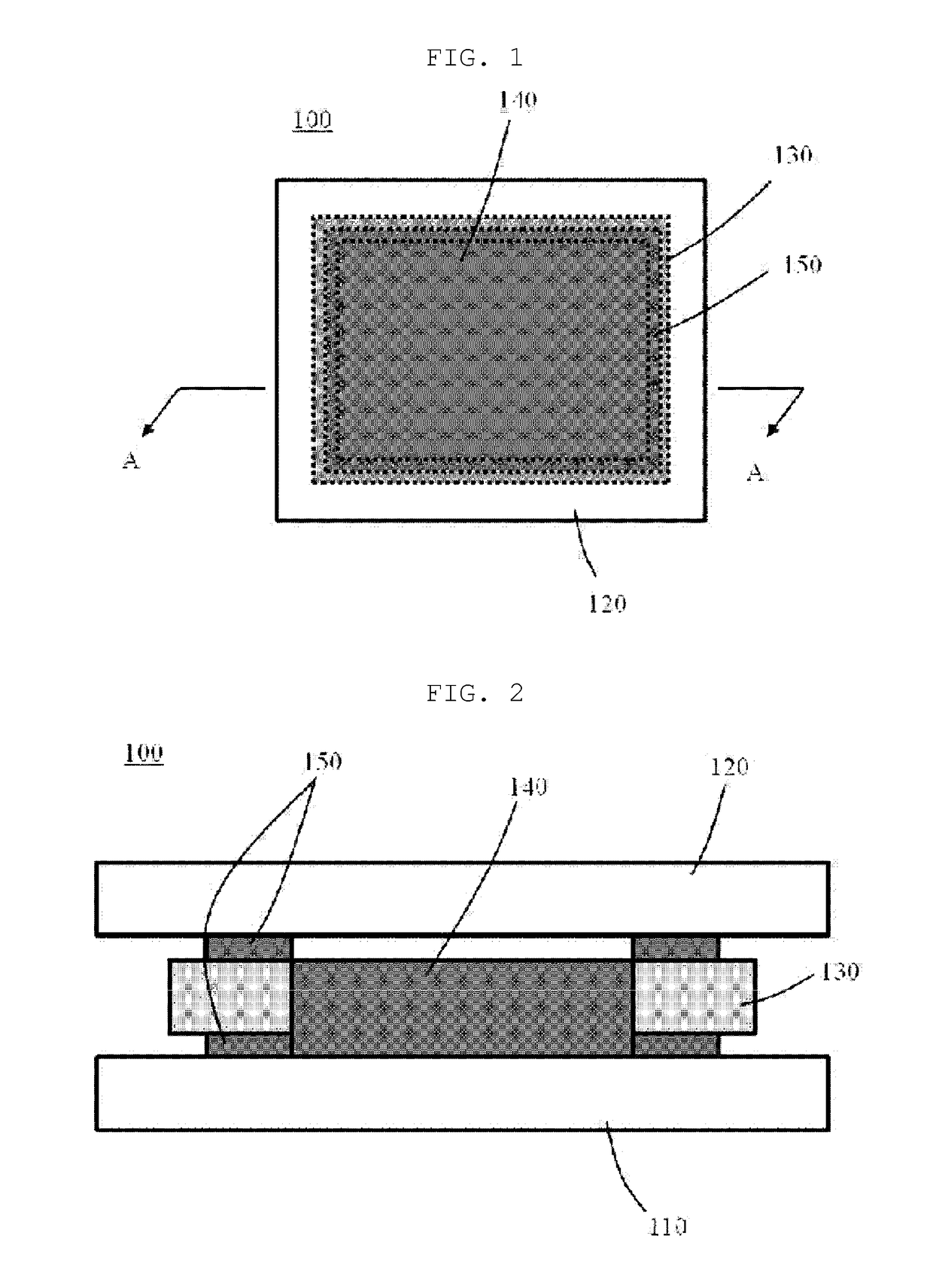 Substrate for color conversion of light-emitting diode and manufacturing method therefor