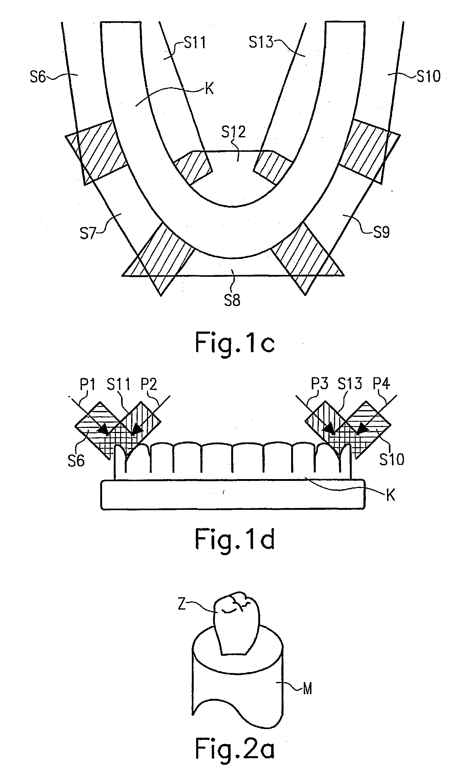 Surface mapping and generating devices and methods for surface mapping and surface generation