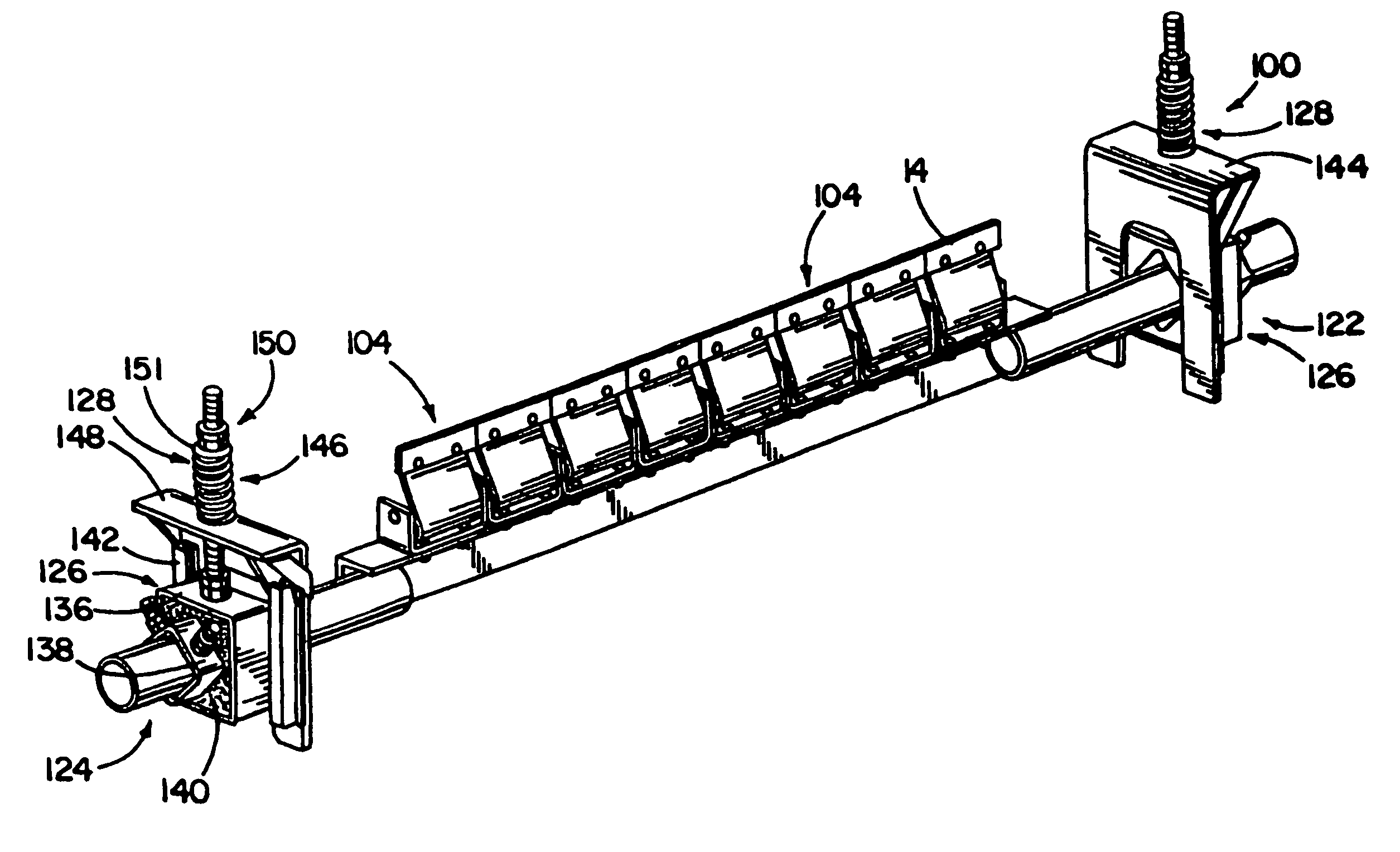 Conveyor belt cleaning system