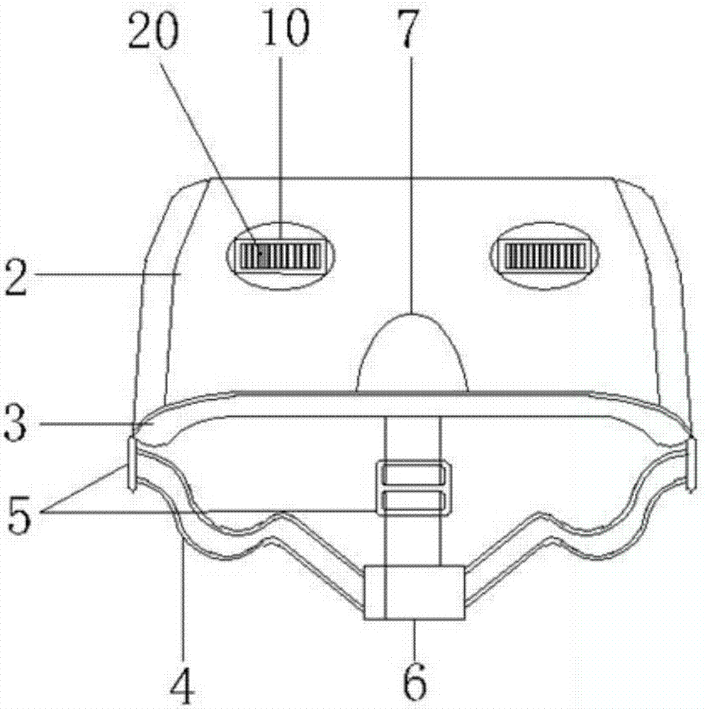 Adjustable vision care instrument