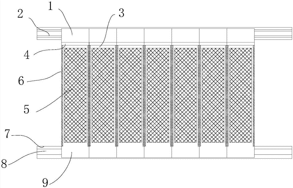 Spliced aluminum alloy screen window