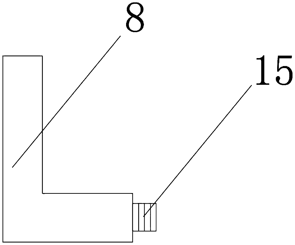 Burr finishing device for wooden furniture production