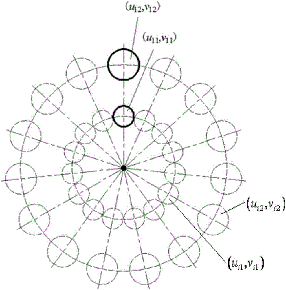 Rapid high-precision normal vector measurement method for hole making point of complicated curved surface