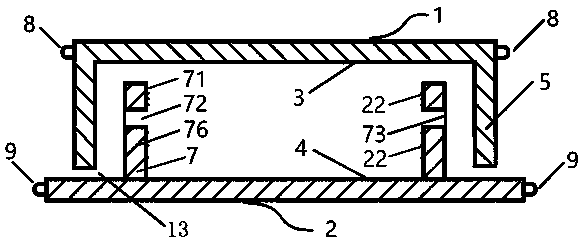 Ripping quantitative handheld grid counting surface sampling culture vessel