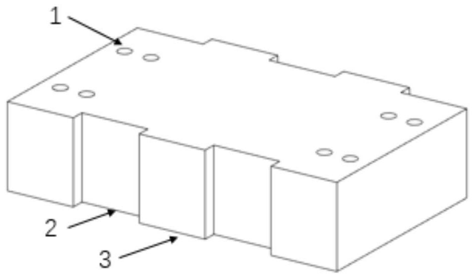 Construction method of foundation pit support structure with prefabricated steel-concrete composite support