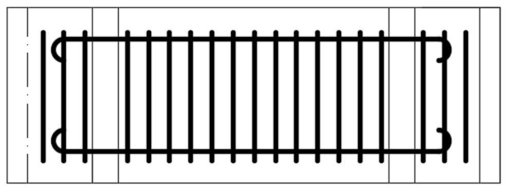 Construction method of foundation pit support structure with prefabricated steel-concrete composite support