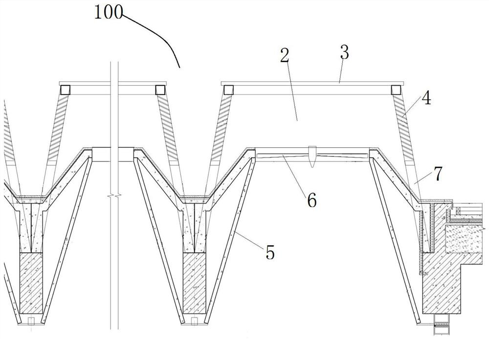 Efficient lighting skylight for promoting natural ventilation