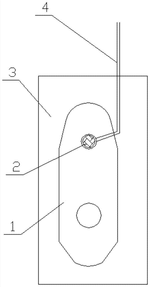 Drainage sand discharge device and continuous casting ladle opening method