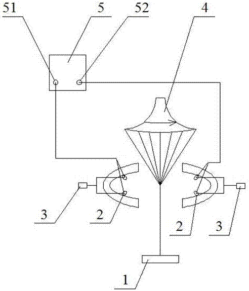 Flexible wearable nano-fiber fabric sensor and preparation method thereof