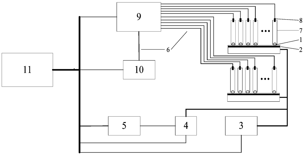 A LED Lifetime Acceleration Online Test System